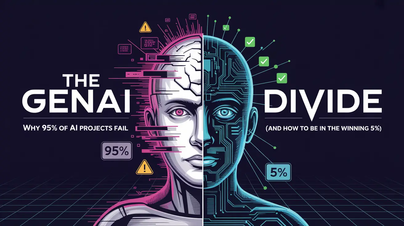 The GenAI Divide: Why 95% of AI Projects Fail (And How to Be in the Winning 5%)